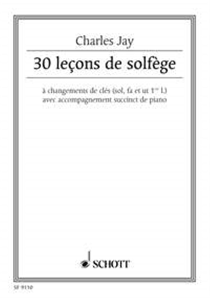 30 leçons de solfège